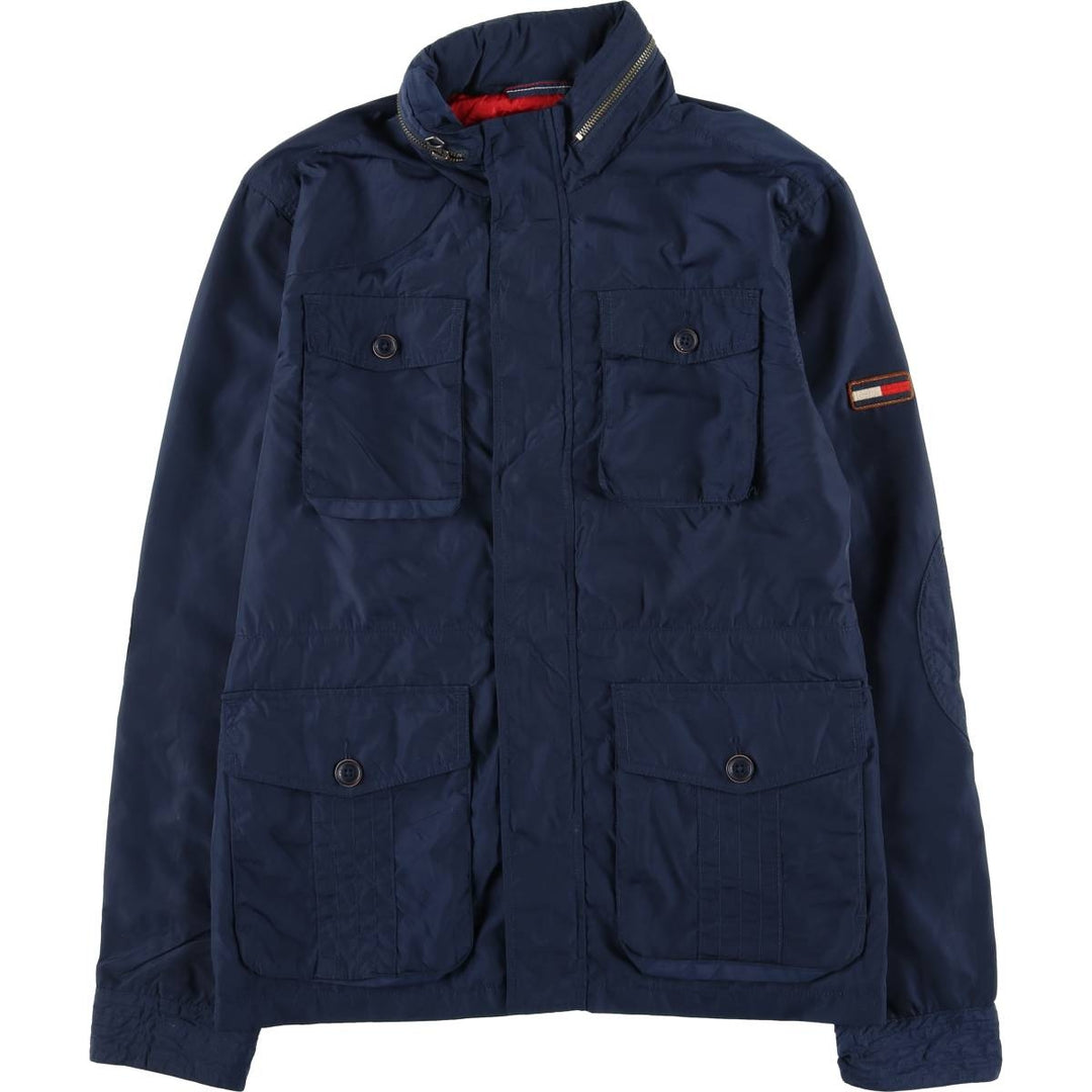 Tommy Hilfiger DENIM windbreaker, men's size M polyester navy blue type Vintage Second Hand