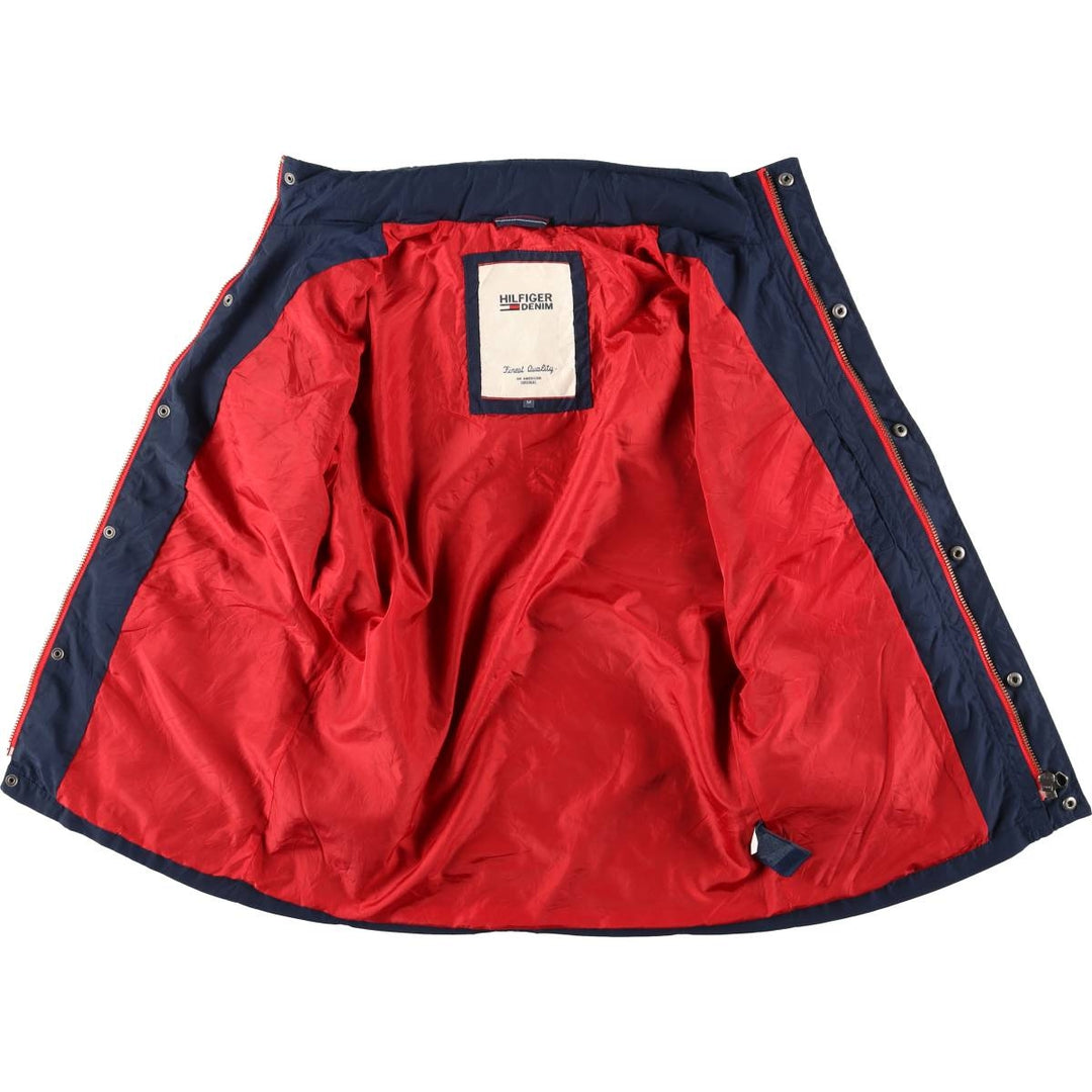 Tommy Hilfiger DENIM windbreaker, men's size M polyester navy blue type Vintage Second Hand