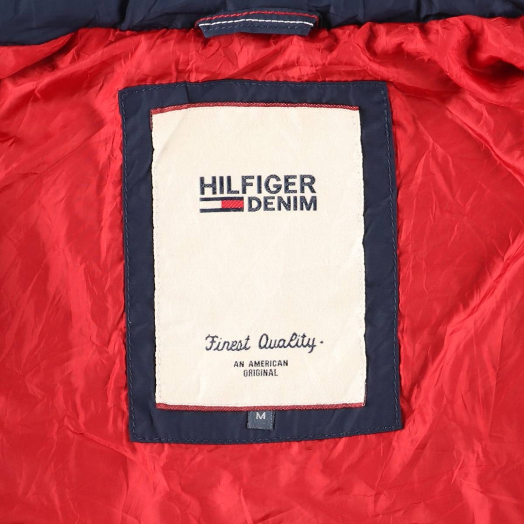 Tommy Hilfiger DENIM windbreaker, men's size M polyester navy blue type Vintage Second Hand
