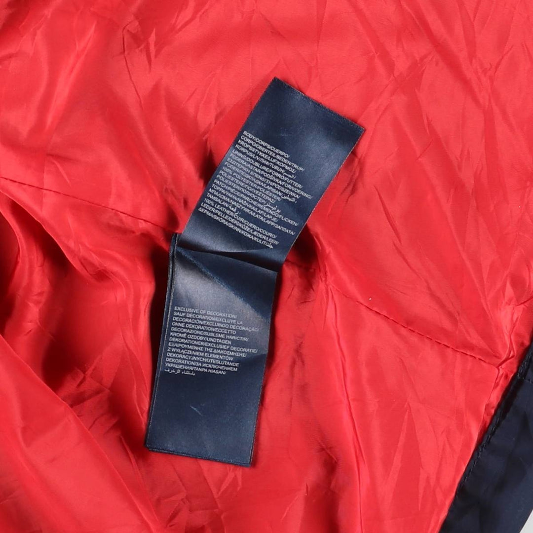 Tommy Hilfiger DENIM windbreaker, men's size M polyester navy blue type Vintage Second Hand