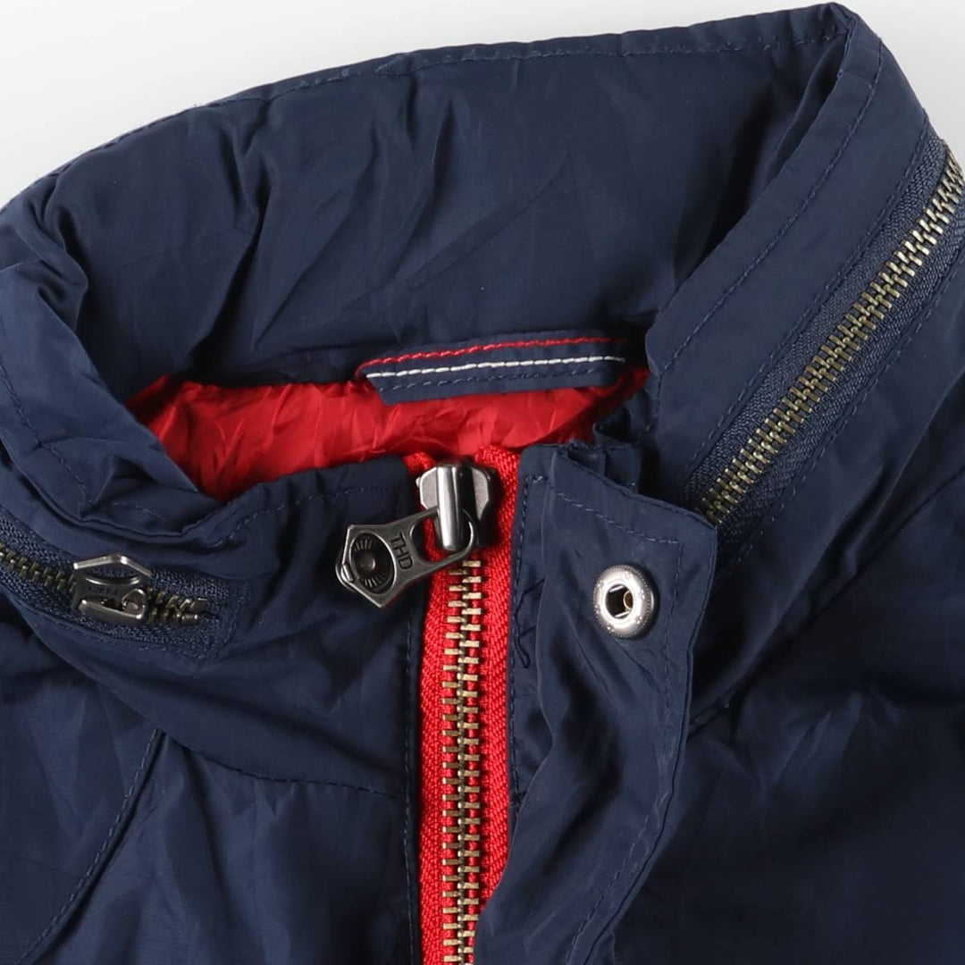 Tommy Hilfiger DENIM windbreaker, men's size M polyester navy blue type Vintage Second Hand