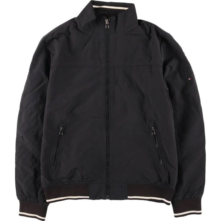 Tommy Hilfiger nylon jacket, men's size M Nylon black type Vintage Second Hand