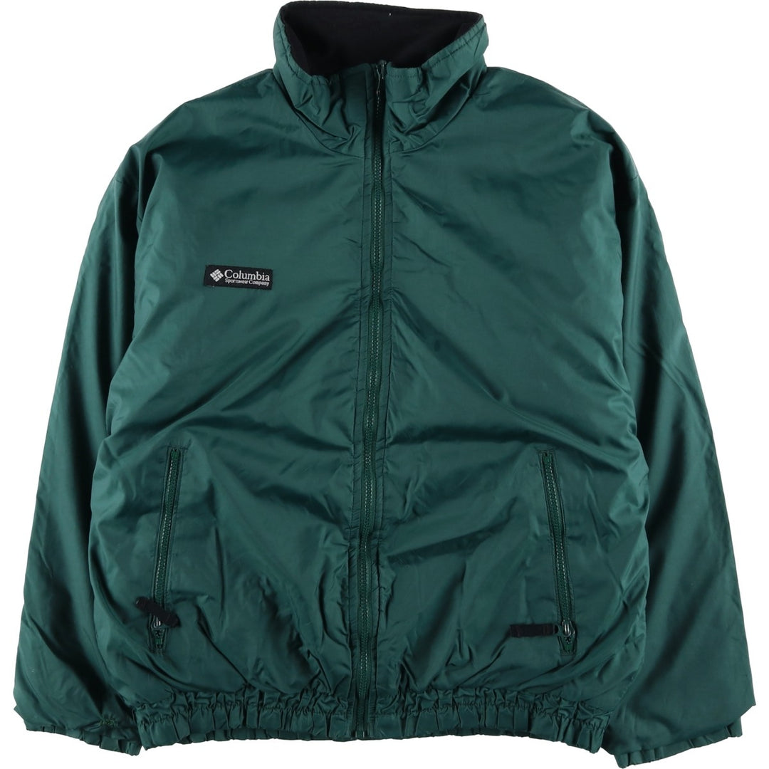 90s-00'S Columbia Padded Puffer Jacket, Men's Size Medium Nylon blue type Vintage Second Hand