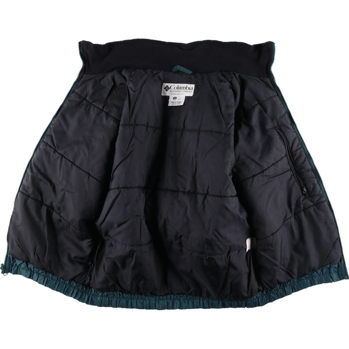 90s-00'S Columbia Padded Puffer Jacket, Men's Size Medium Nylon blue type Vintage Second Hand
