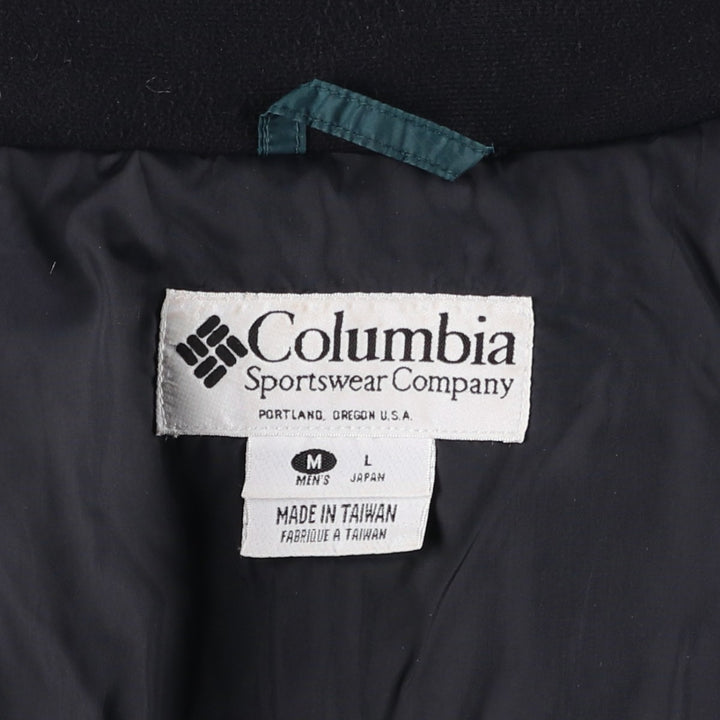 90s-00'S Columbia Padded Puffer Jacket, Men's Size Medium Nylon blue type Vintage Second Hand