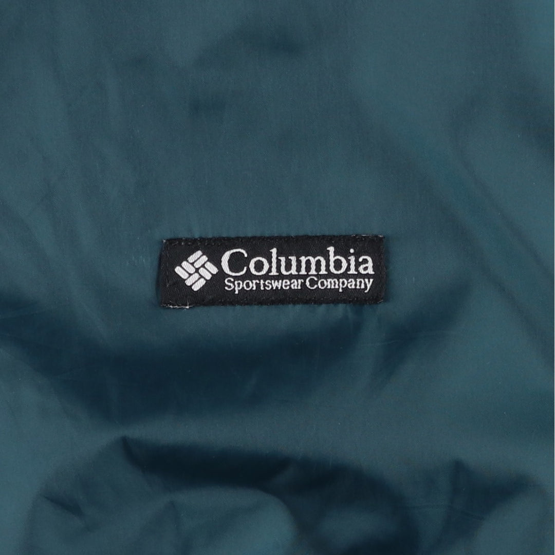 90s-00'S Columbia Padded Puffer Jacket, Men's Size Medium Nylon blue type Vintage Second Hand