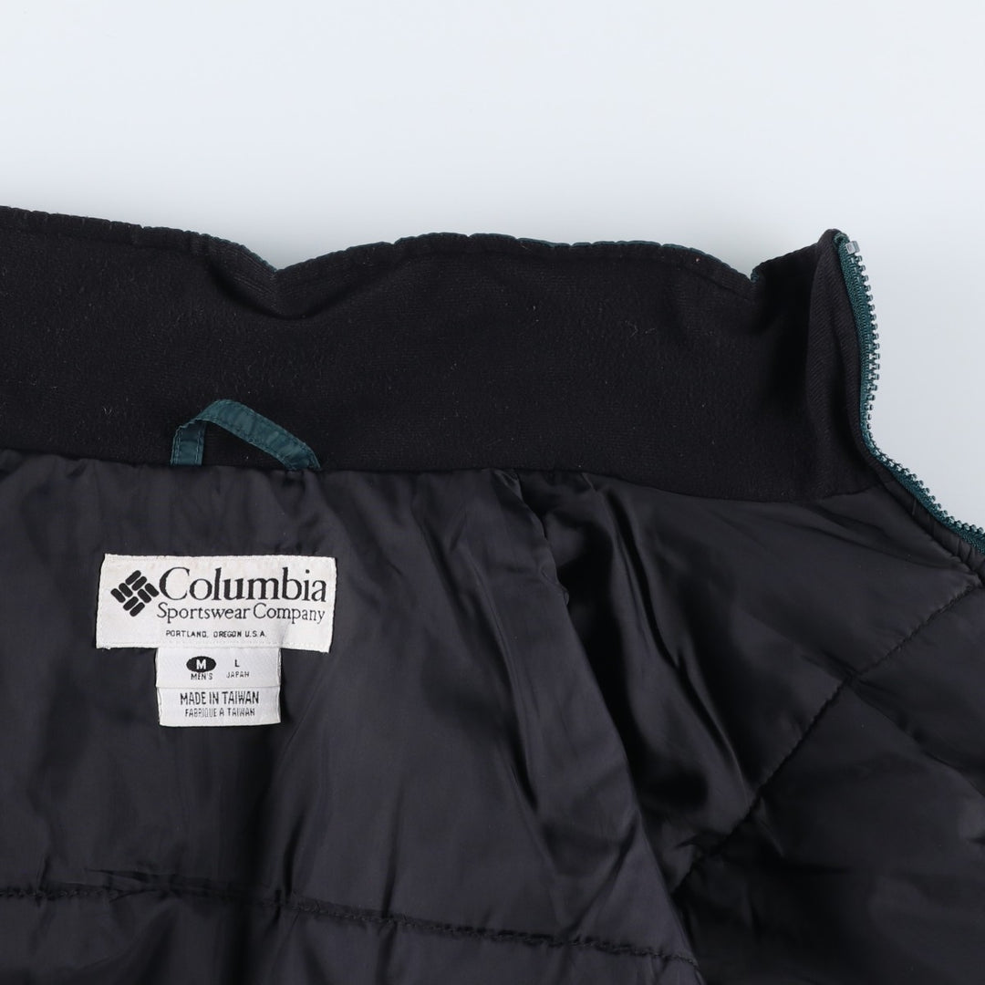 90s-00'S Columbia Padded Puffer Jacket, Men's Size Medium Nylon blue type Vintage Second Hand