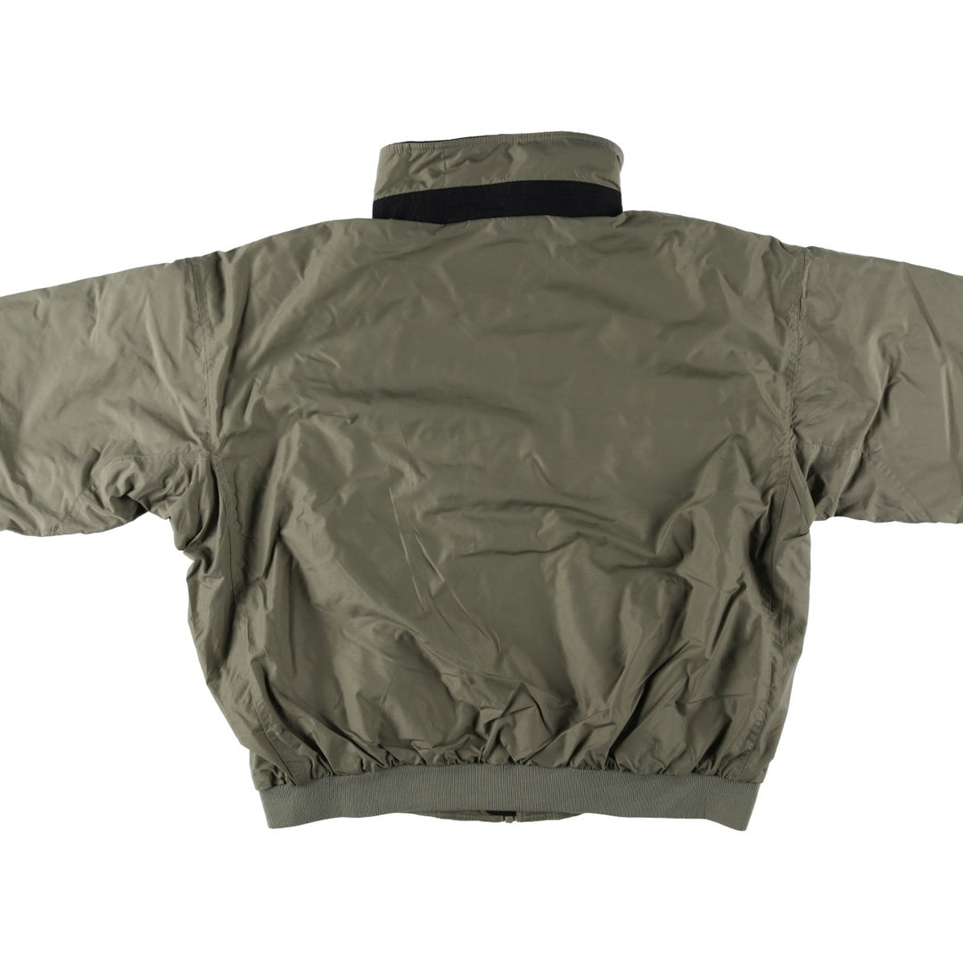 00'S Columbia padded jacket, puffer jacket, men's XL size Nylon Khaki type Vintage Second Hand