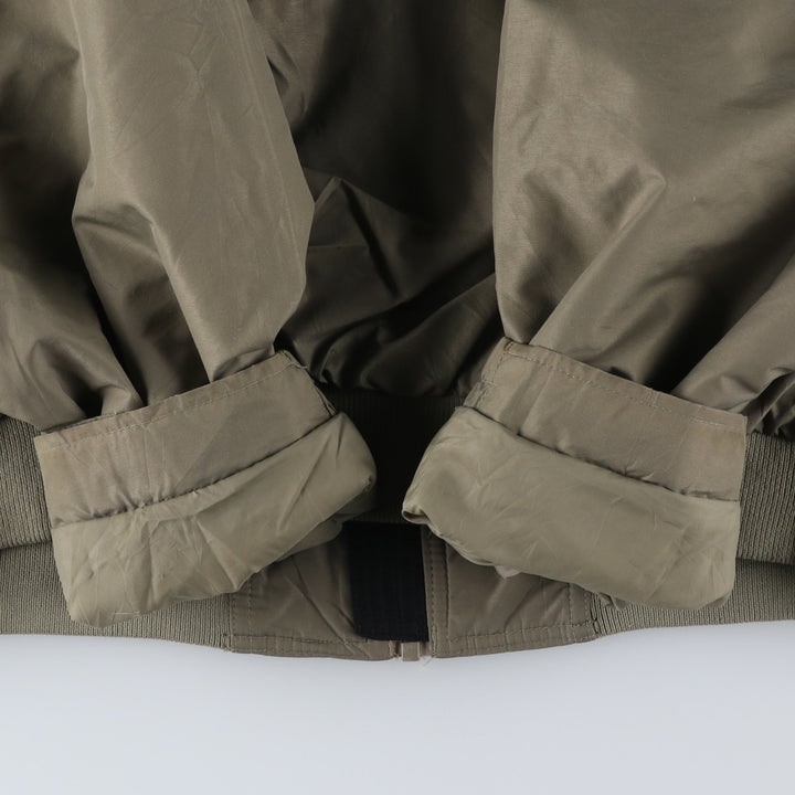 00'S Columbia padded jacket, puffer jacket, men's XL size Nylon Khaki type Vintage Second Hand
