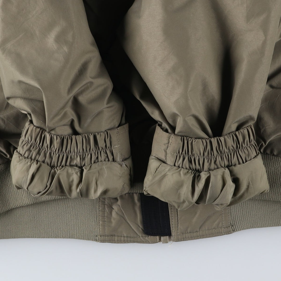 00'S Columbia padded jacket, puffer jacket, men's XL size Nylon Khaki type Vintage Second Hand