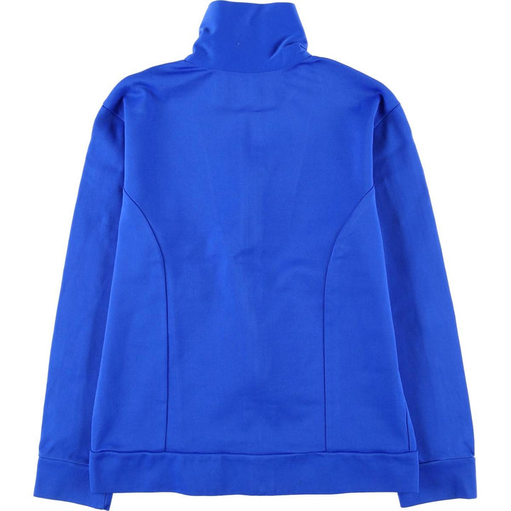 Vintage 1980'S adidas Trefoil logo track jacket, men's size M polyamide blue type Vintage Second Hand