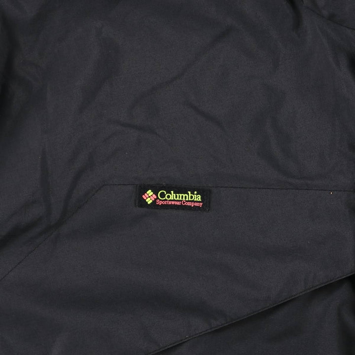 Vintage 1980'S Columbia Whirlibird Mountain Jacket, Navy Blue, Tag, Shell Jacket, Men's Size L Nylon black type Vintage Second Hand