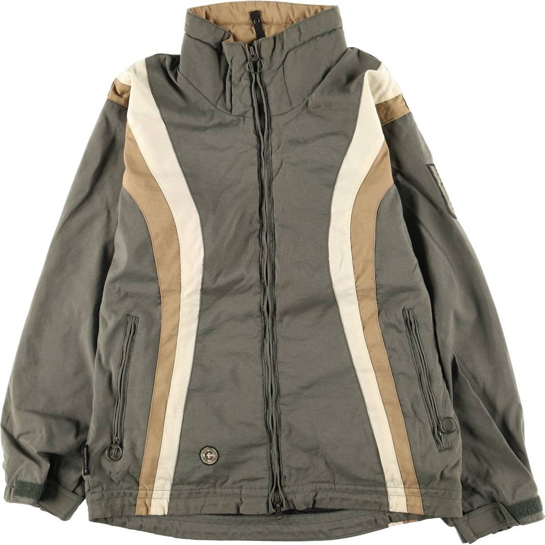 90s-00'S Columbia CONVERT Nylon Jacket, Men's Size Small Nylon Khaki type Vintage Second Hand