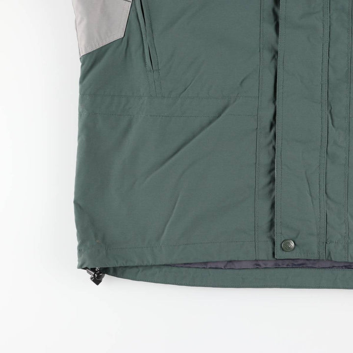 2000'S Columbia Mountain Jacket, Shell Jacket, Men's Size L Nylon Khaki type Vintage Second Hand