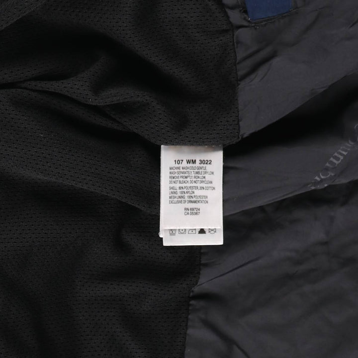 2000'S Columbia Nylon Jacket, Men's XL polyester navy blue type Vintage Second Hand