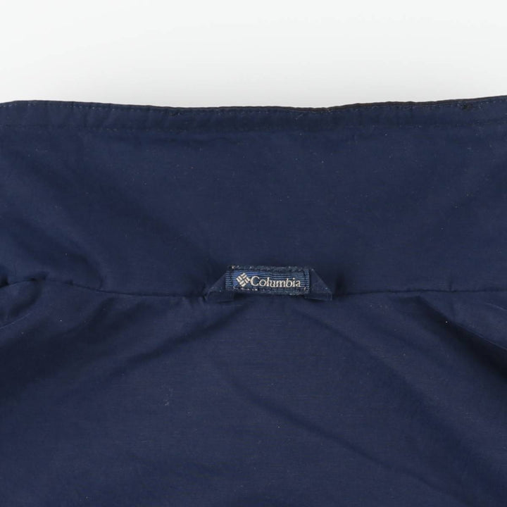 2000'S Columbia Nylon Jacket, Men's XL polyester navy blue type Vintage Second Hand