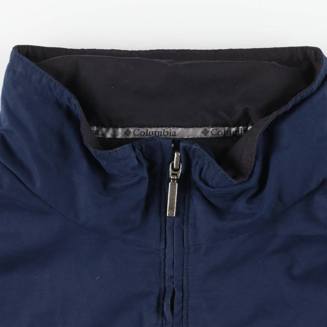 2000'S Columbia Nylon Jacket, Men's XL polyester navy blue type Vintage Second Hand