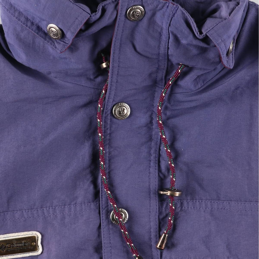 90'S Columbia Mountain Jacket, Shell Jacket, Men's Medium, Vintage, White Tag Nylon purple type Vintage Second Hand