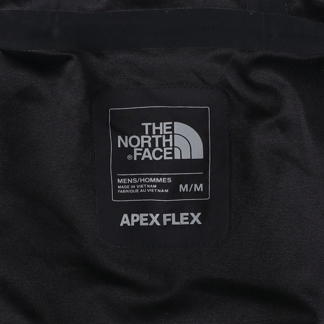 The North Face DRYVENT Apex Flex Hooded Softshell Jacket, Men's Size Medium polyester black type Vintage Second Hand