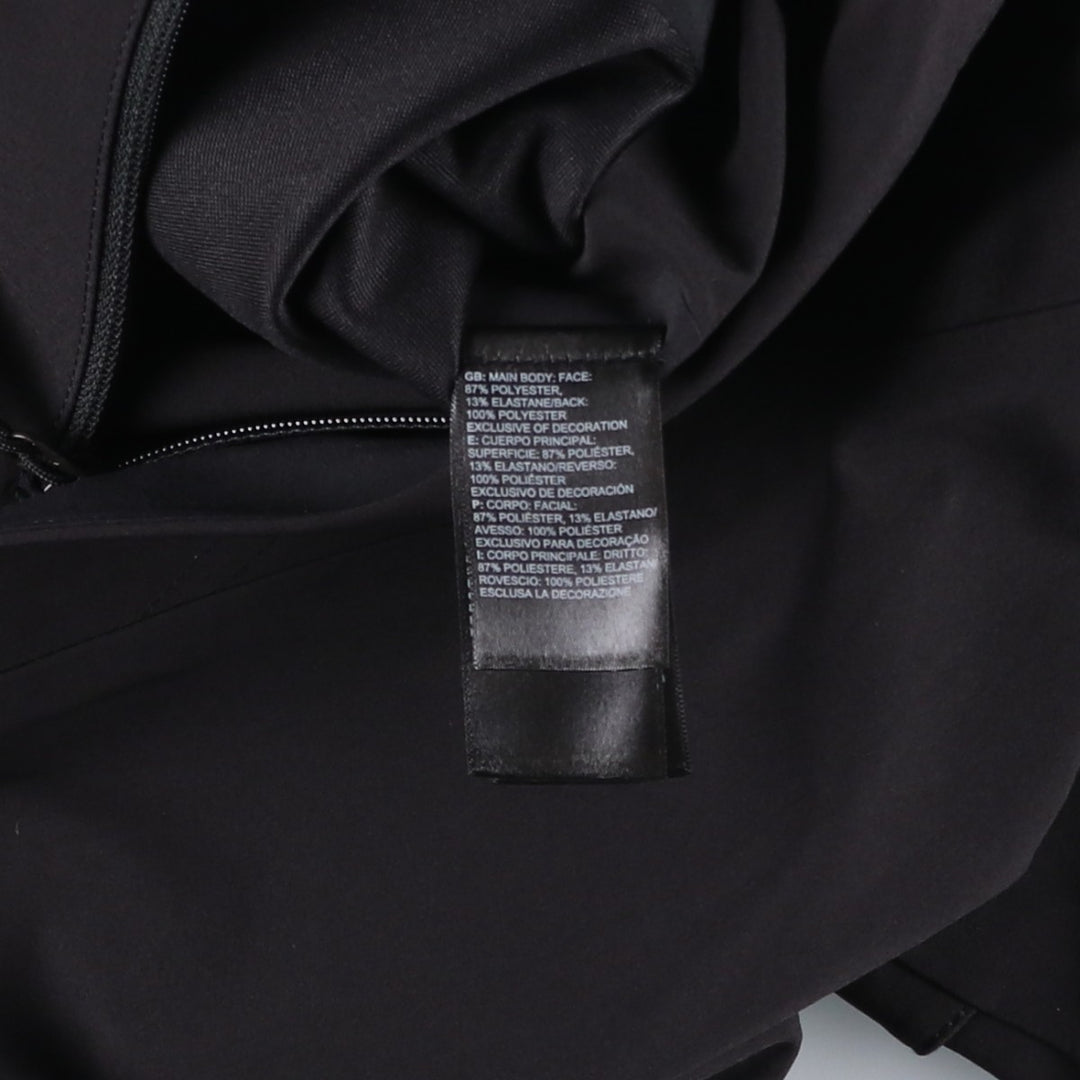The North Face DRYVENT Apex Flex Hooded Softshell Jacket, Men's Size Medium polyester black type Vintage Second Hand