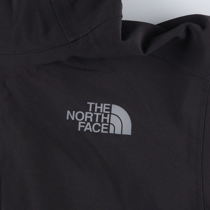The North Face DRYVENT Apex Flex Hooded Softshell Jacket, Men's Size Medium polyester black type Vintage Second Hand