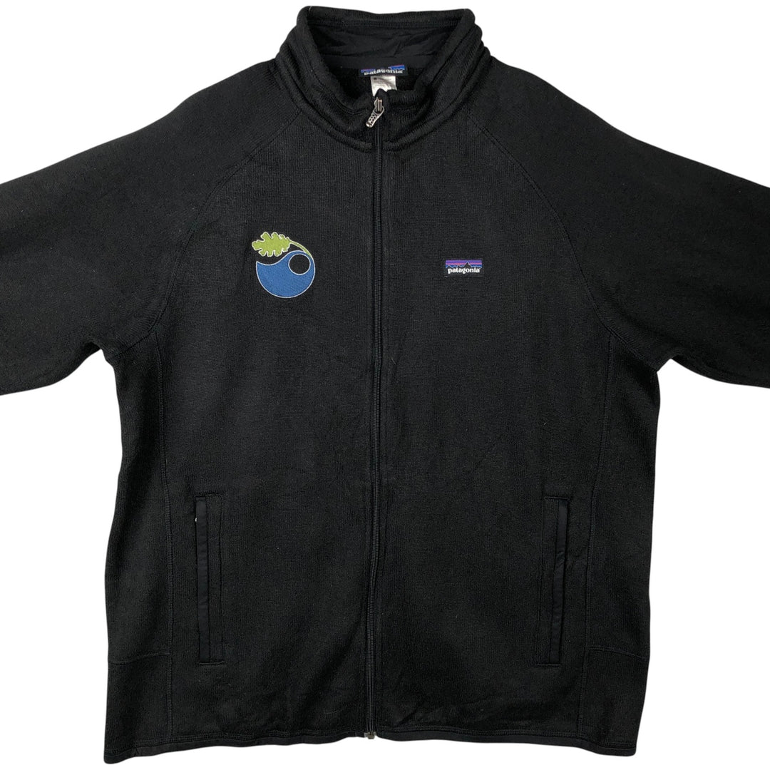 Patagonia Better Sweater Jacket 25526FA13 Fleece Jacket, Men's Size L polyester black type Vintage Second Hand