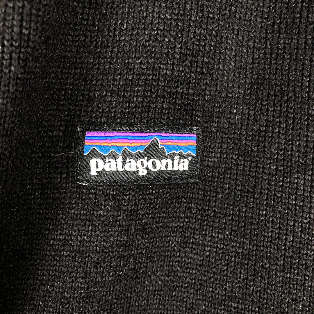 Patagonia Better Sweater Jacket 25526FA13 Fleece Jacket, Men's Size L polyester black type Vintage Second Hand