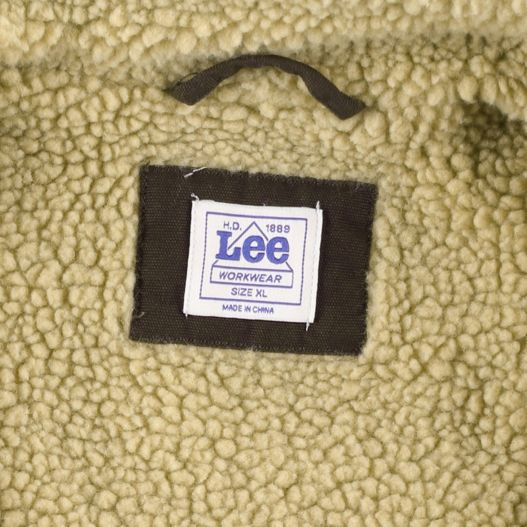 Lee WORKWEAR Duck Vest, Men's XL cotton brown type Vintage Second Hand