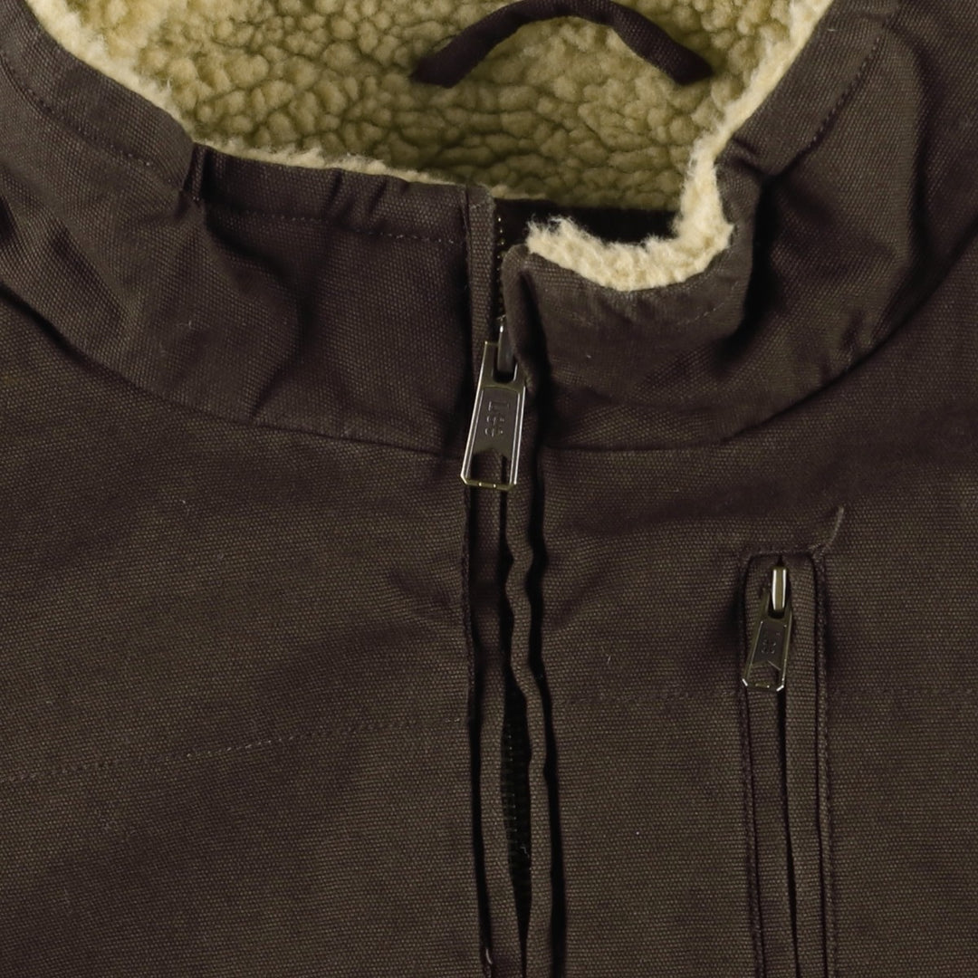 Lee WORKWEAR Duck Vest, Men's XL cotton brown type Vintage Second Hand