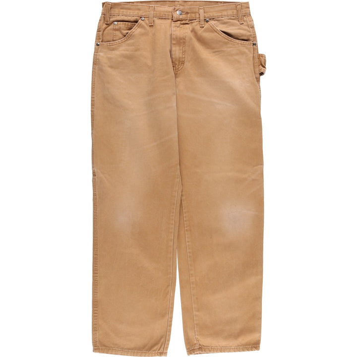 Dickies Duck Painter Pants Men's W34 equivalent cotton Beige type Vintage Second Hand