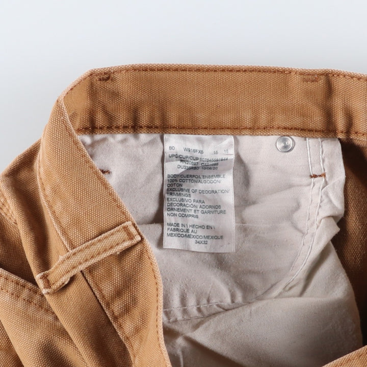Dickies Duck Painter Pants Men's W34 equivalent cotton Beige type Vintage Second Hand
