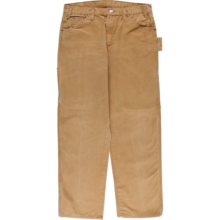 Dickies Duck Painter Pants Men's W34 equivalent cotton Beige type Vintage Second Hand