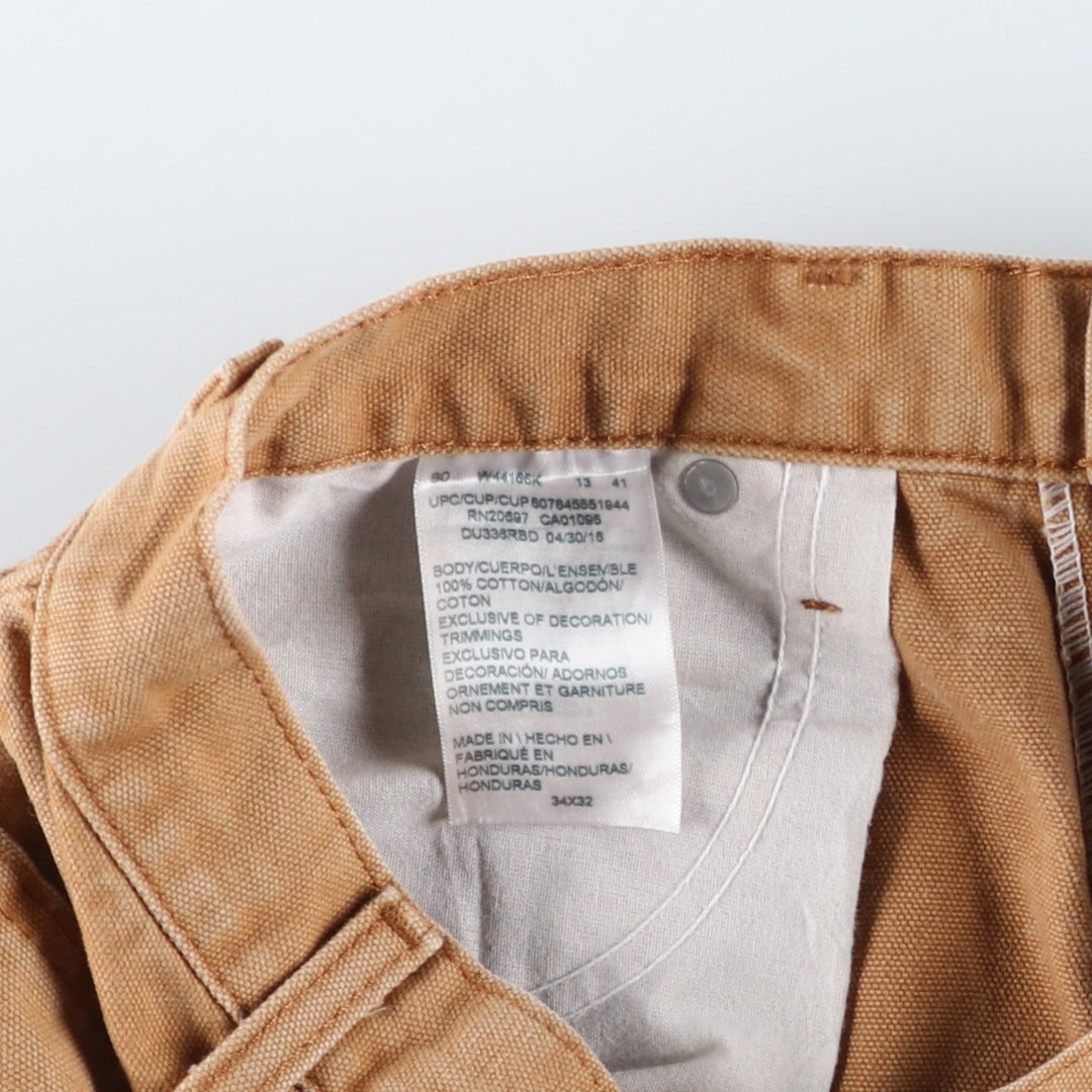 Dickies Duck Painter Pants Men's W34 equivalent cotton Beige type Vintage Second Hand