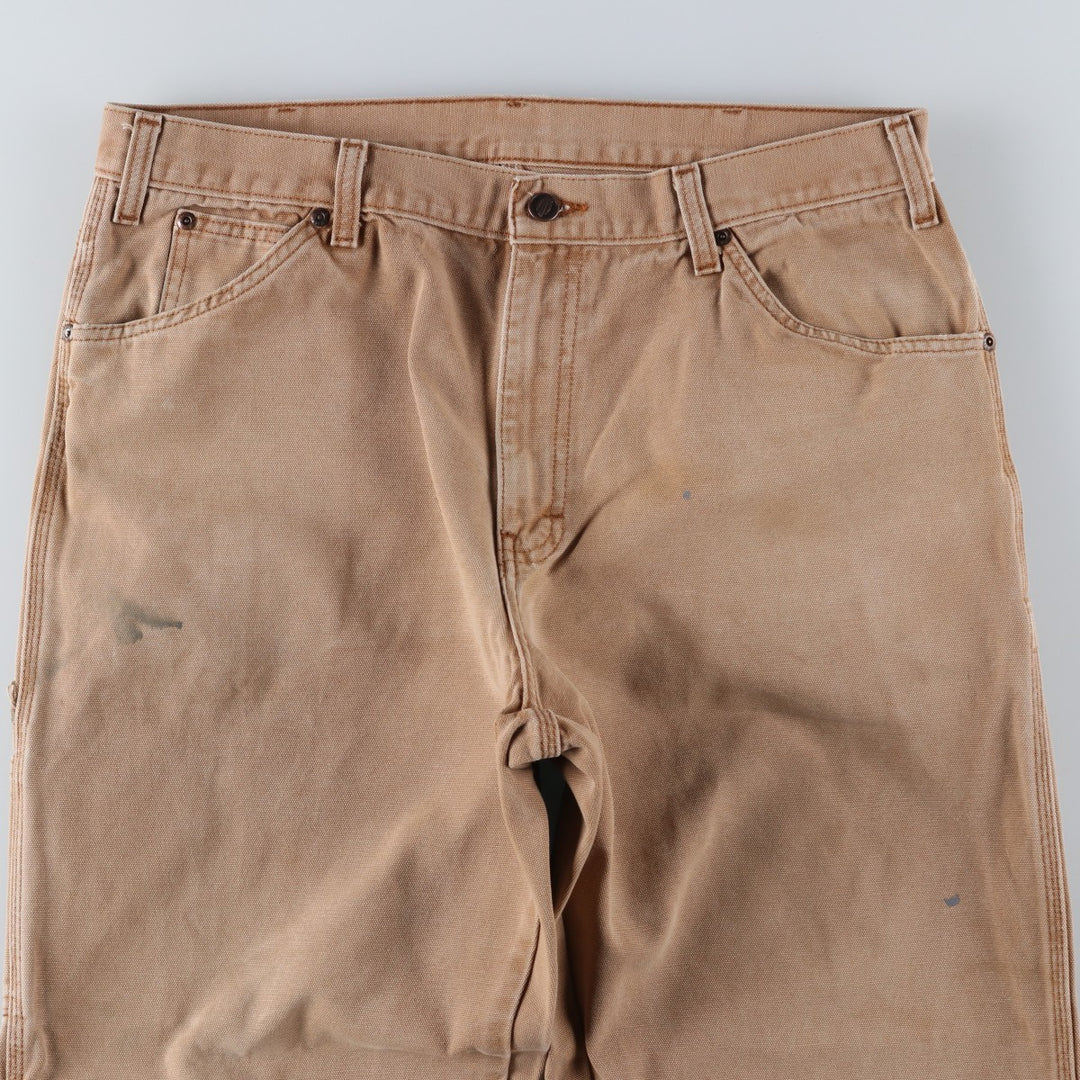 Dickies Duck Painter Pants Men's W34 equivalent cotton Beige type Vintage Second Hand