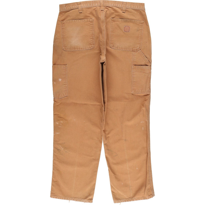 Carhartt Dungaree Fit Duck Painter Pants, Men's, W35 equivalent cotton beige type brown Vintage Second Hand