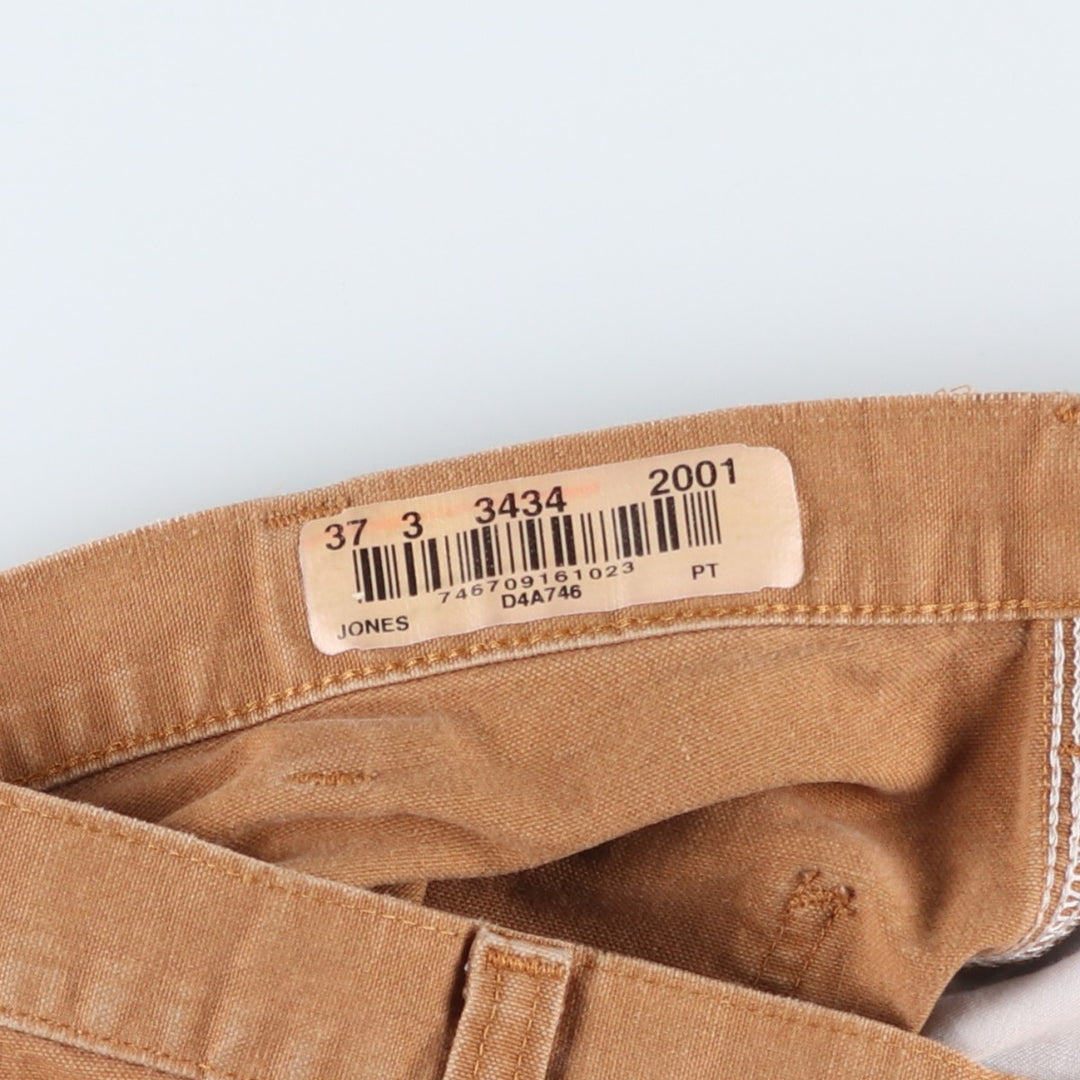 Carhartt Dungaree Fit Duck Painter Pants, Men's, W35 equivalent cotton beige type brown Vintage Second Hand