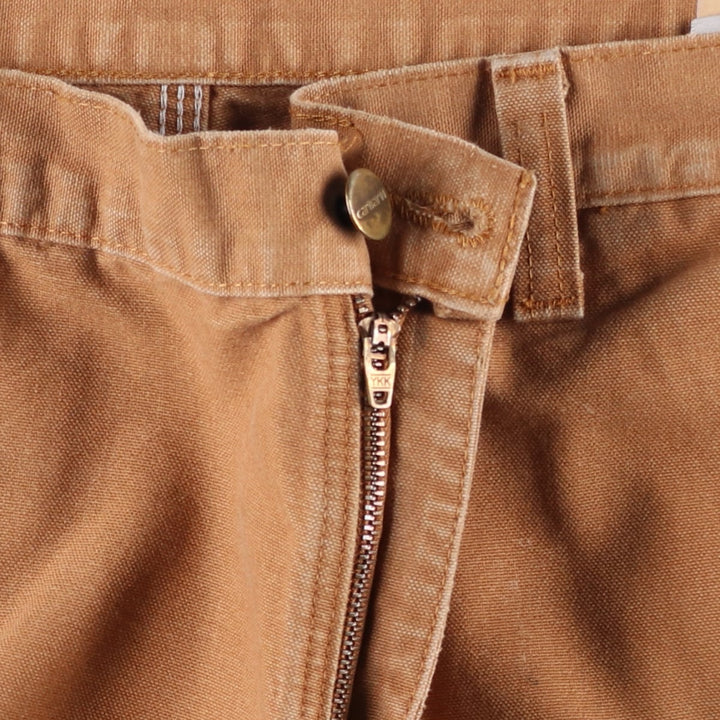 Carhartt Dungaree Fit Duck Painter Pants, Men's, W35 equivalent cotton beige type brown Vintage Second Hand