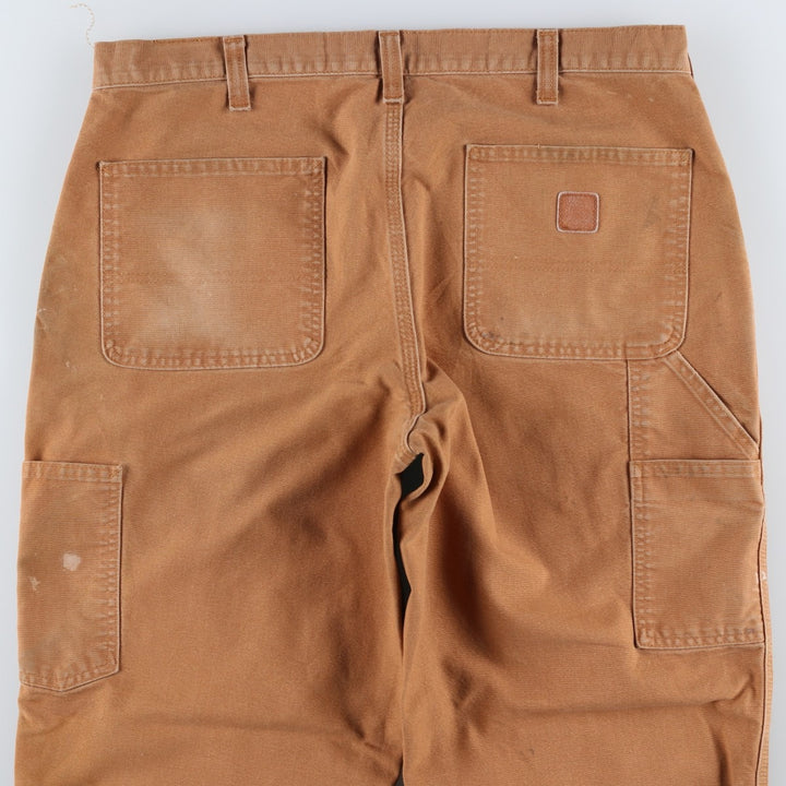 Carhartt Dungaree Fit Duck Painter Pants, Men's, W35 equivalent cotton beige type brown Vintage Second Hand