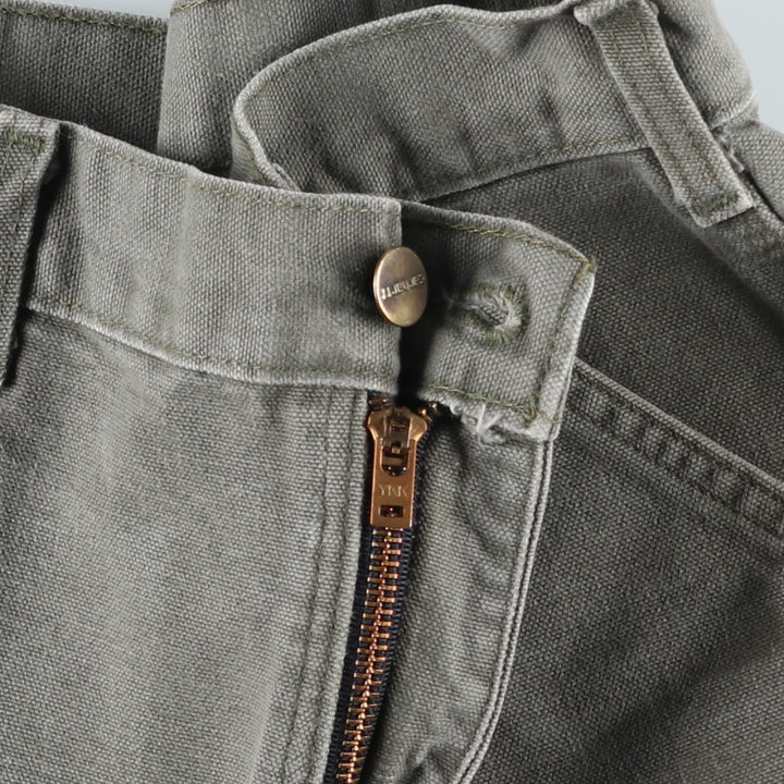 Carhartt Loose Original Fit Duck Painter Pants, Men's, W32 equivalent cotton Khaki type Vintage Second Hand
