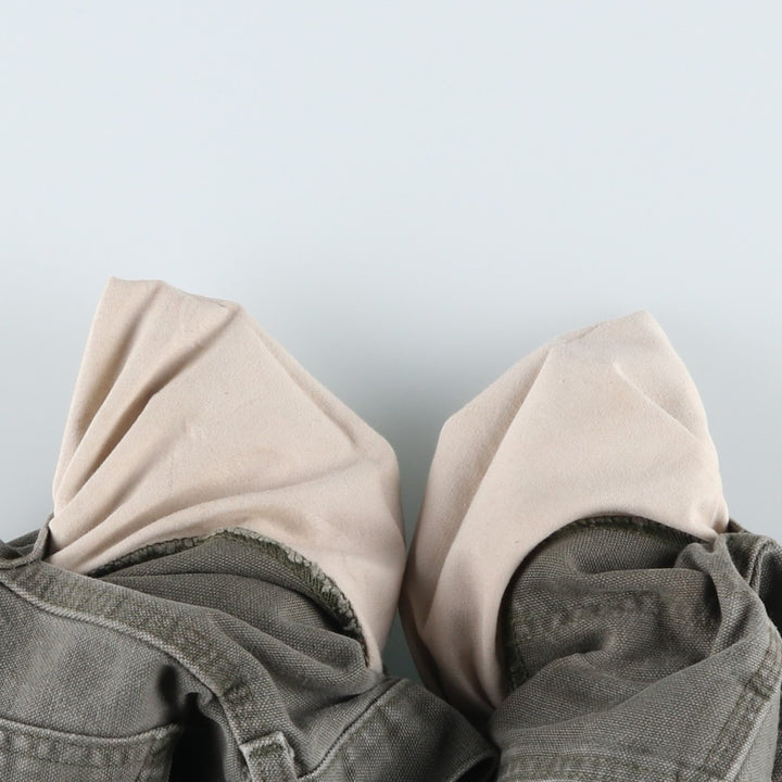 Carhartt Loose Original Fit Duck Painter Pants, Men's, W32 equivalent cotton Khaki type Vintage Second Hand