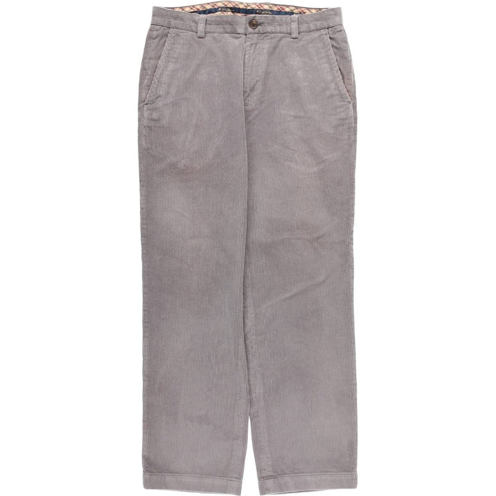 Brooks Brothers Men's Corduroy Pants, Size W30 cotton gray type Vintage Second Hand
