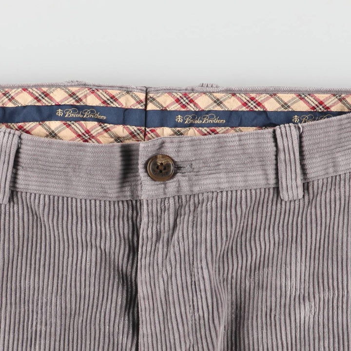 Brooks Brothers Men's Corduroy Pants, Size W30 cotton gray type Vintage Second Hand