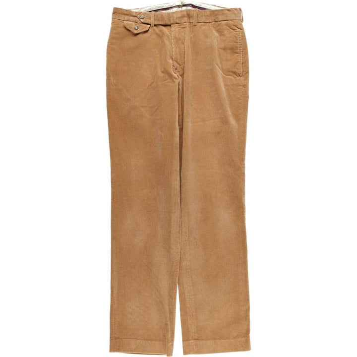 Ralph Lauren POLO by Ralph Lauren Corduroy Pants Men's W33 cotton beige type brown Vintage Second Hand