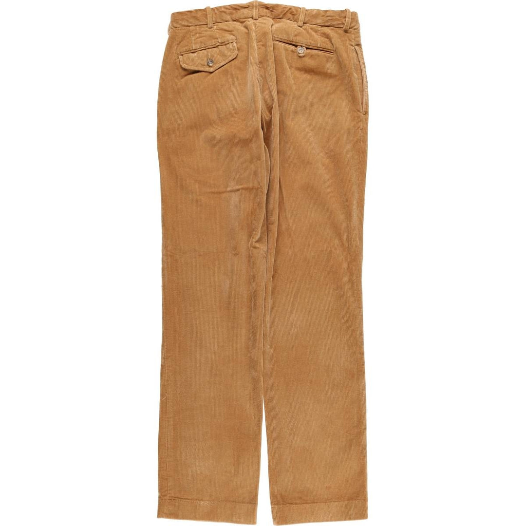 Ralph Lauren POLO by Ralph Lauren Corduroy Pants Men's W33 cotton beige type brown Vintage Second Hand