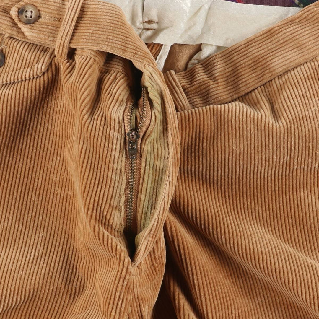 Ralph Lauren POLO by Ralph Lauren Corduroy Pants Men's W33 cotton beige type brown Vintage Second Hand