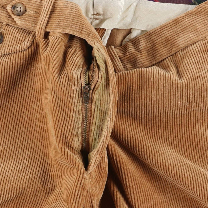 Ralph Lauren POLO by Ralph Lauren Corduroy Pants Men's W33 cotton beige type brown Vintage Second Hand