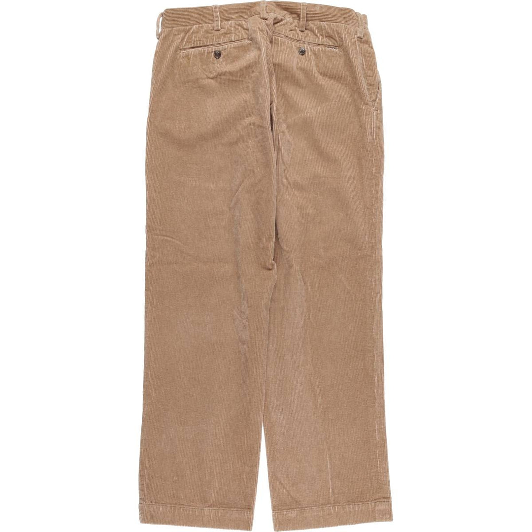 Ralph Lauren POLO RALPH LAUREN CLASSIC FIT corduroy pants, men's size W33 cotton Beige type Vintage Second Hand