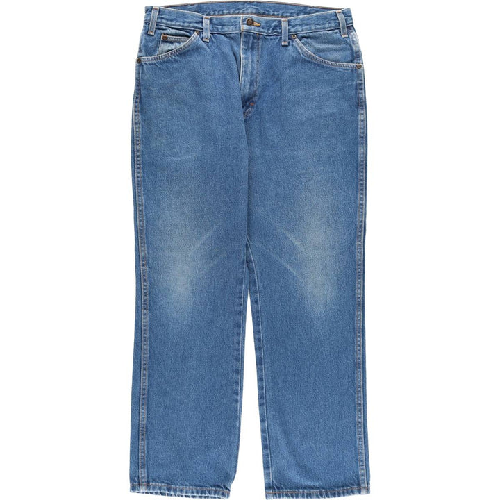 Dickies tapered denim pants for men, equivalent to W34 cotton blue type Vintage Second Hand