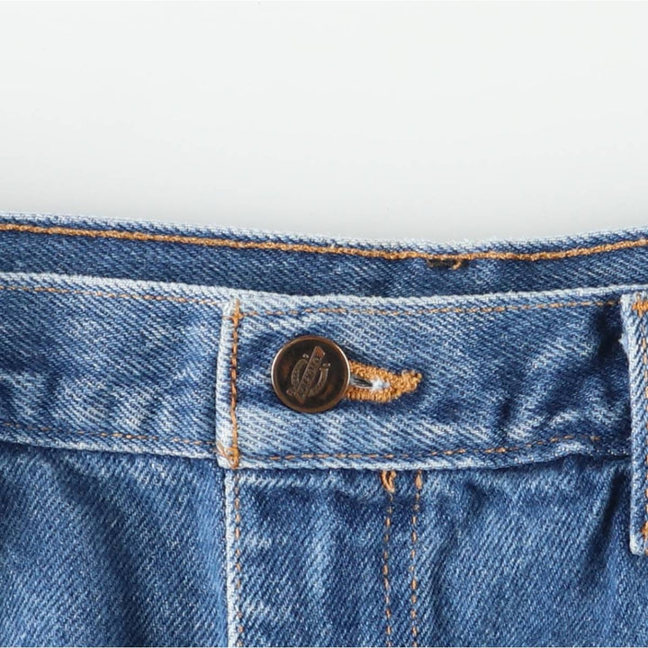 Dickies tapered denim pants for men, equivalent to W34 cotton blue type Vintage Second Hand
