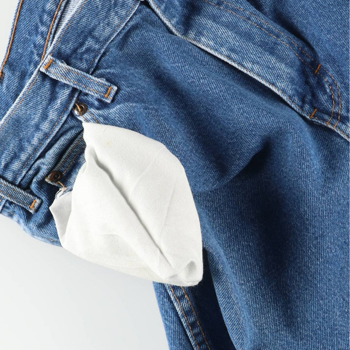 Dickies tapered denim pants for men, equivalent to W34 cotton blue type Vintage Second Hand